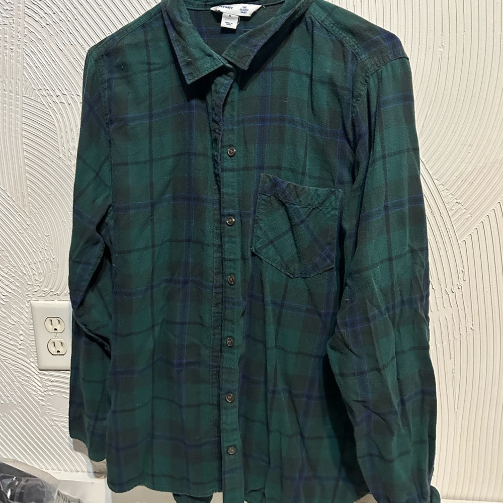 Old Navy Flannel button up